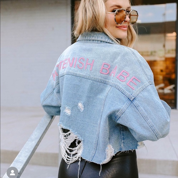 Kittenish ripped denim jacket - Picture 3 of 6